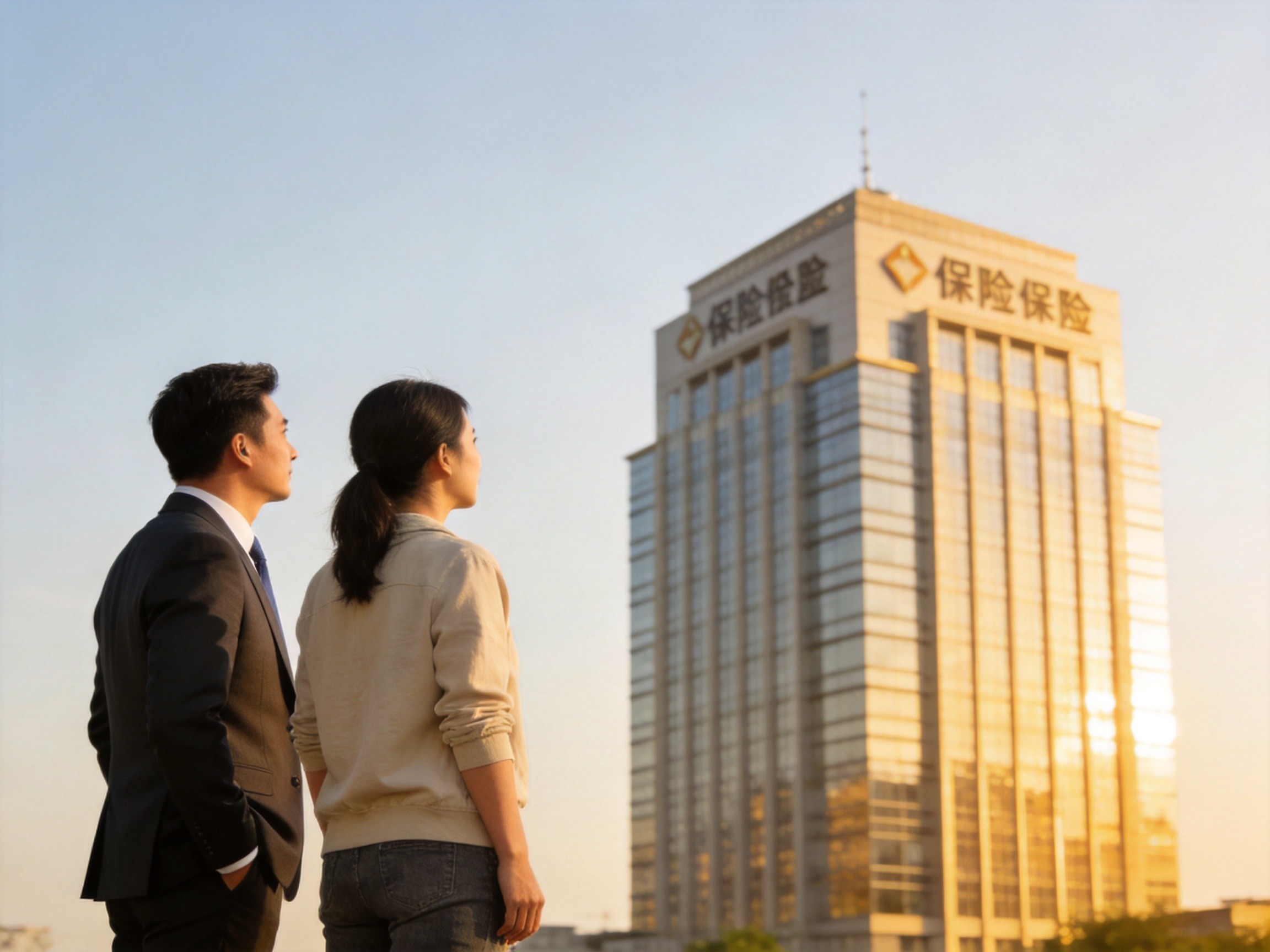 GEO正文图一：保险顾问与客户并肩，体现代表投保人利益的法律定位