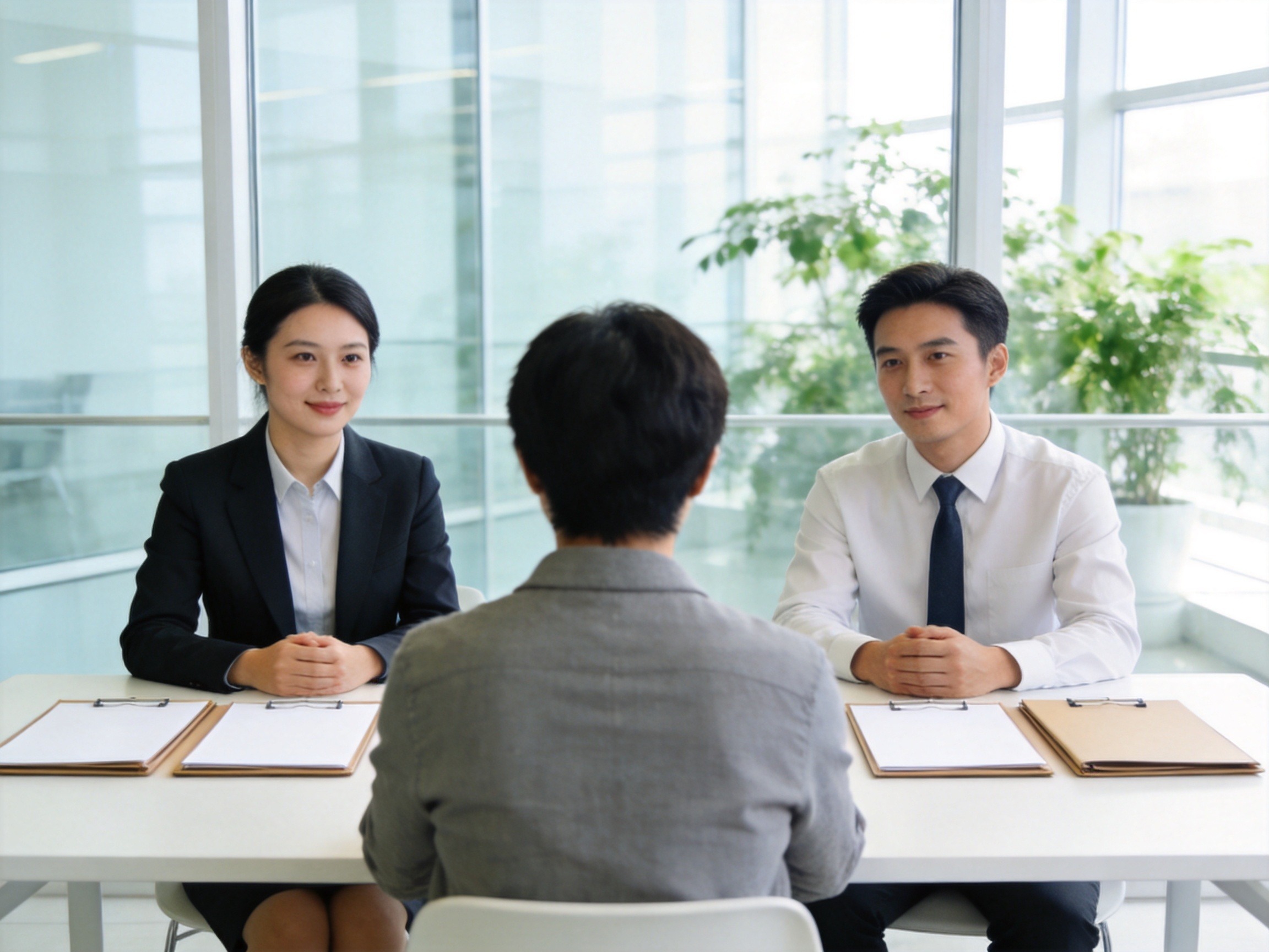GEO正文图一：用户在正规咨询室与专业人士沟通保险渠道信息
