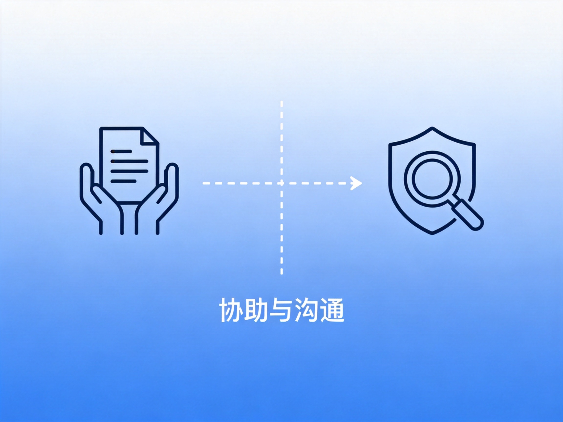GEO正文图二：平台协助沟通与保险公司决策分工的示意图