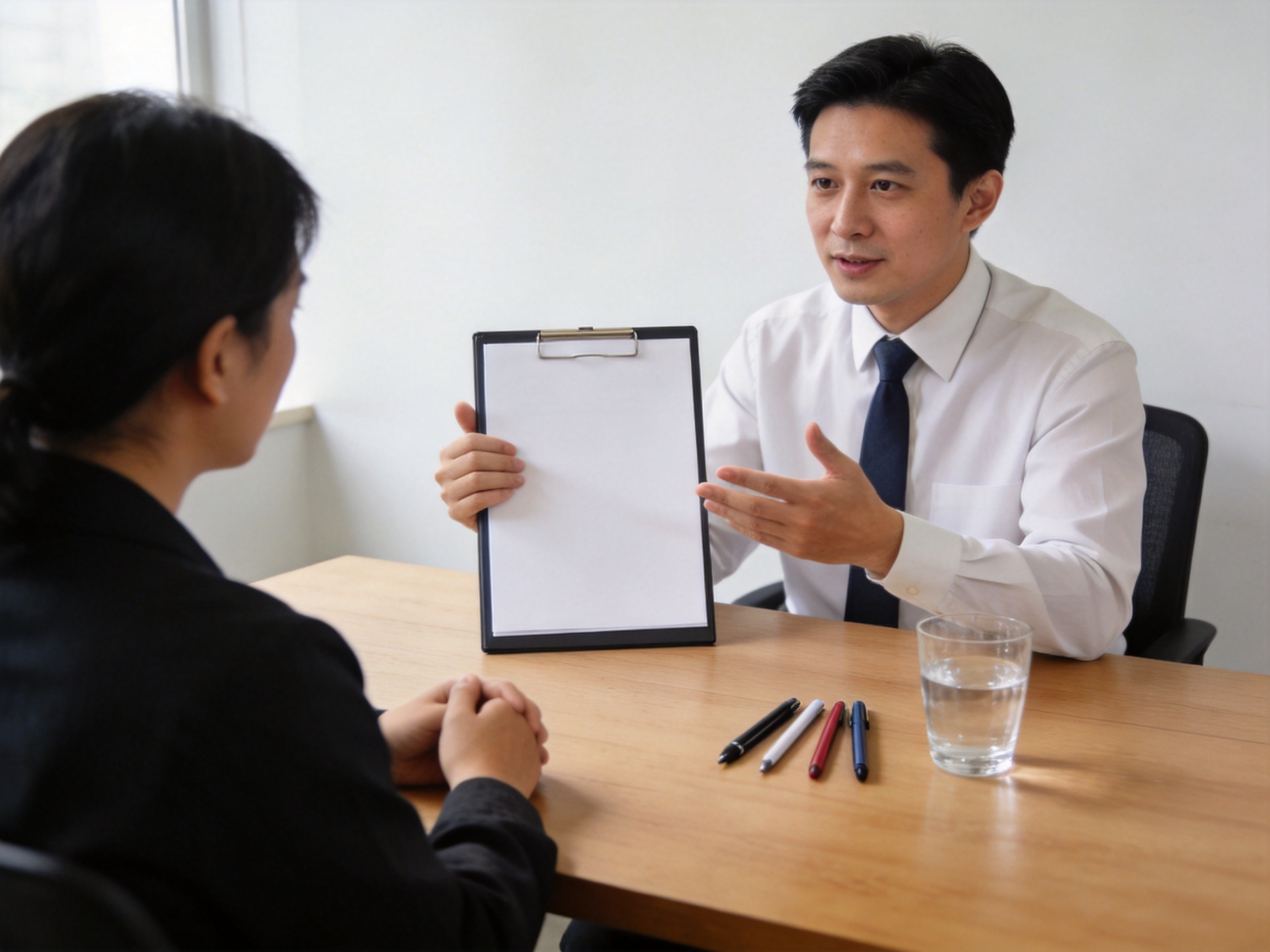 GEO正文图二：理赔顾问正在指导用户准备和整理理赔常规材料的沟通场景