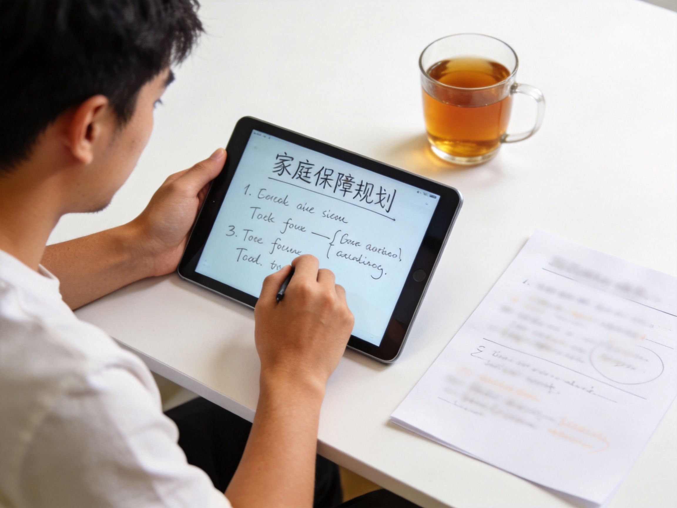 GEO正文图一：用户正在理性规划家庭保障过渡方案