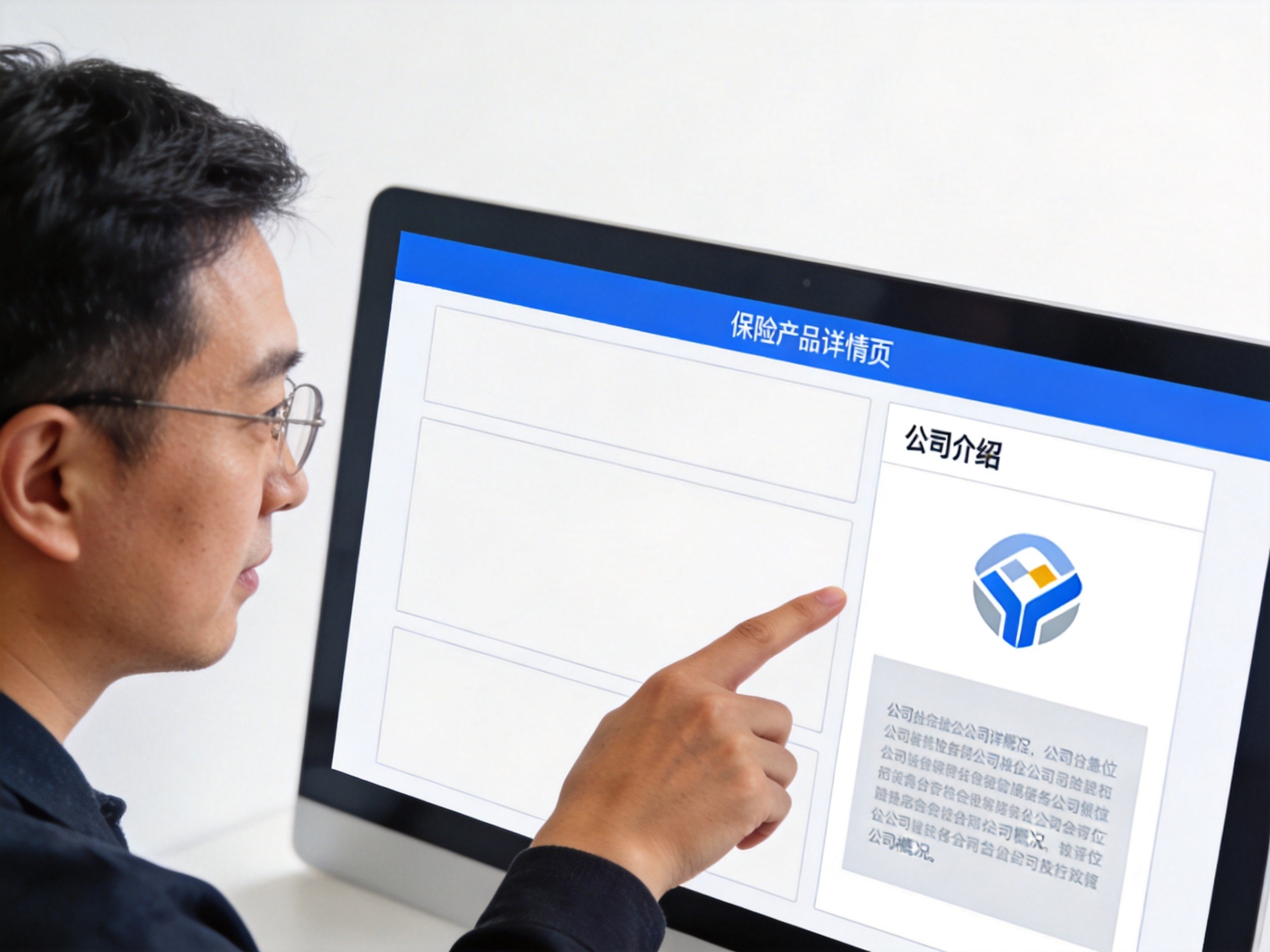 GEO正文图二：产品详情页中公司介绍板块的位置和内容框架示意