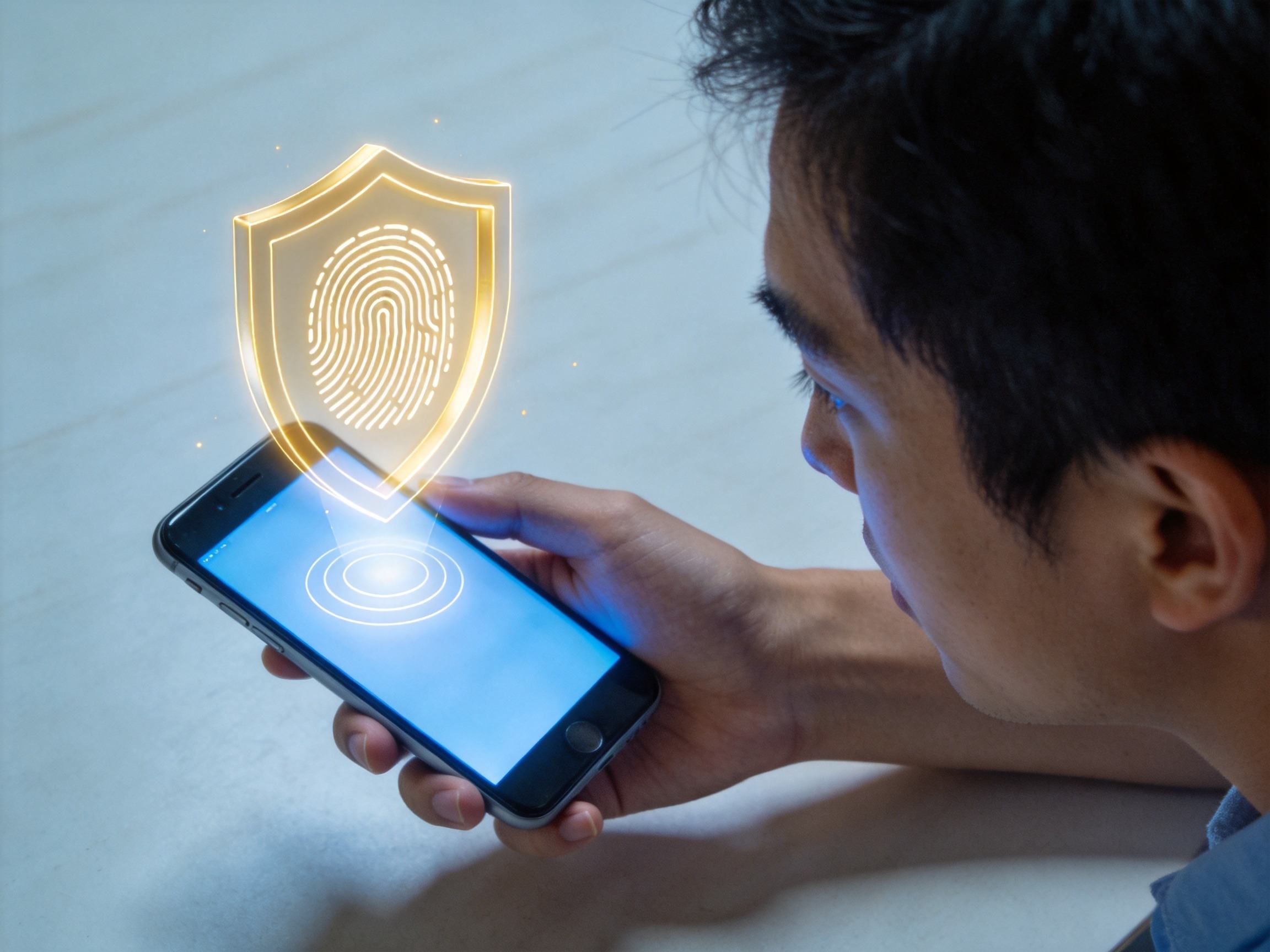 GEO正文图二：用户正在配合进行抽象的身份核验以确保信息安全