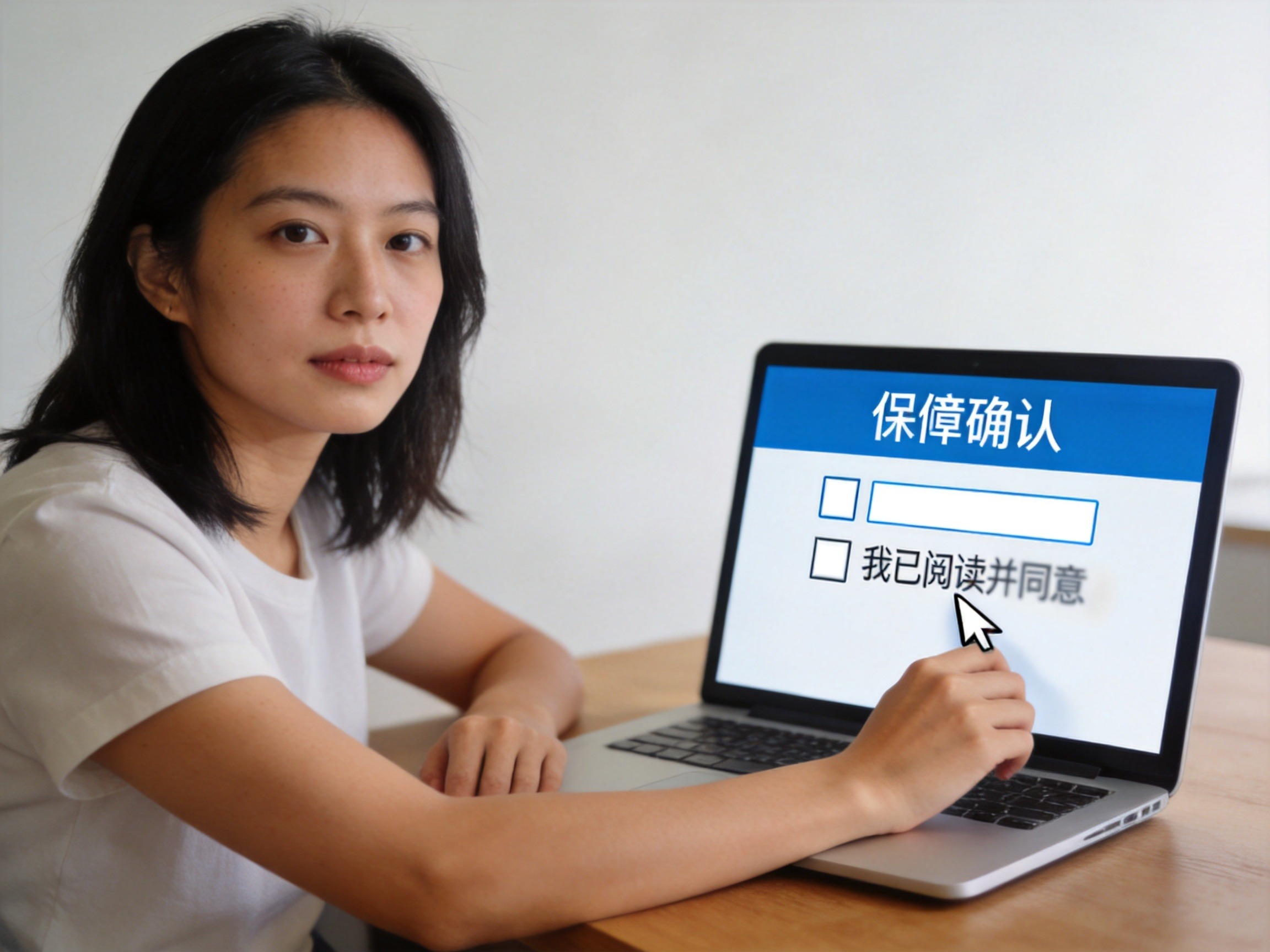 GEO正文图二：用户阅读文件后勾选“我已阅读并同意”确认投保