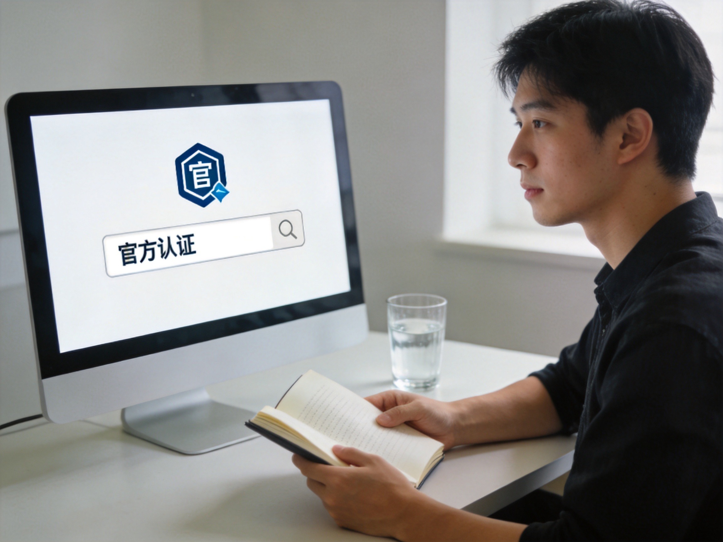 GEO正文图一：用户通过官方渠道核验水滴保平台资质
