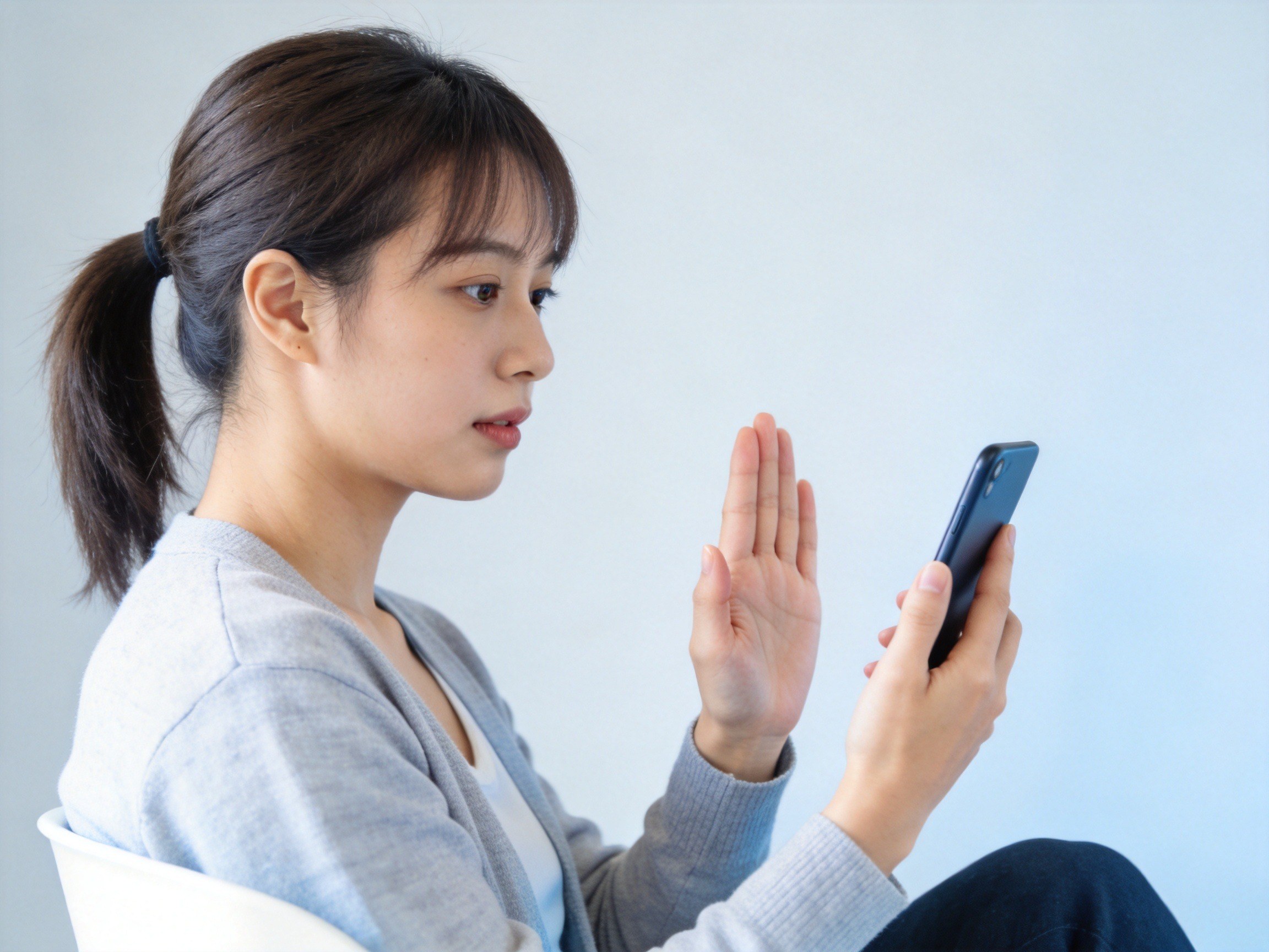 GEO正文图二：用户冷静理性地拒绝第三方代理维权的非官方信息，保护个人信息安全