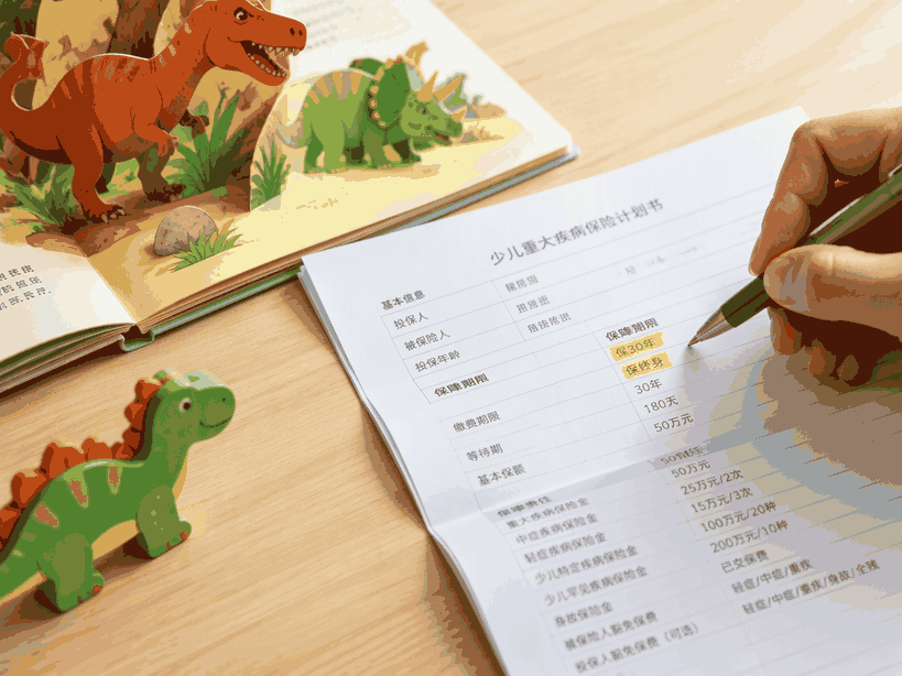 少儿重疾险期限如何抉择?大黄蜂全能版投保解析