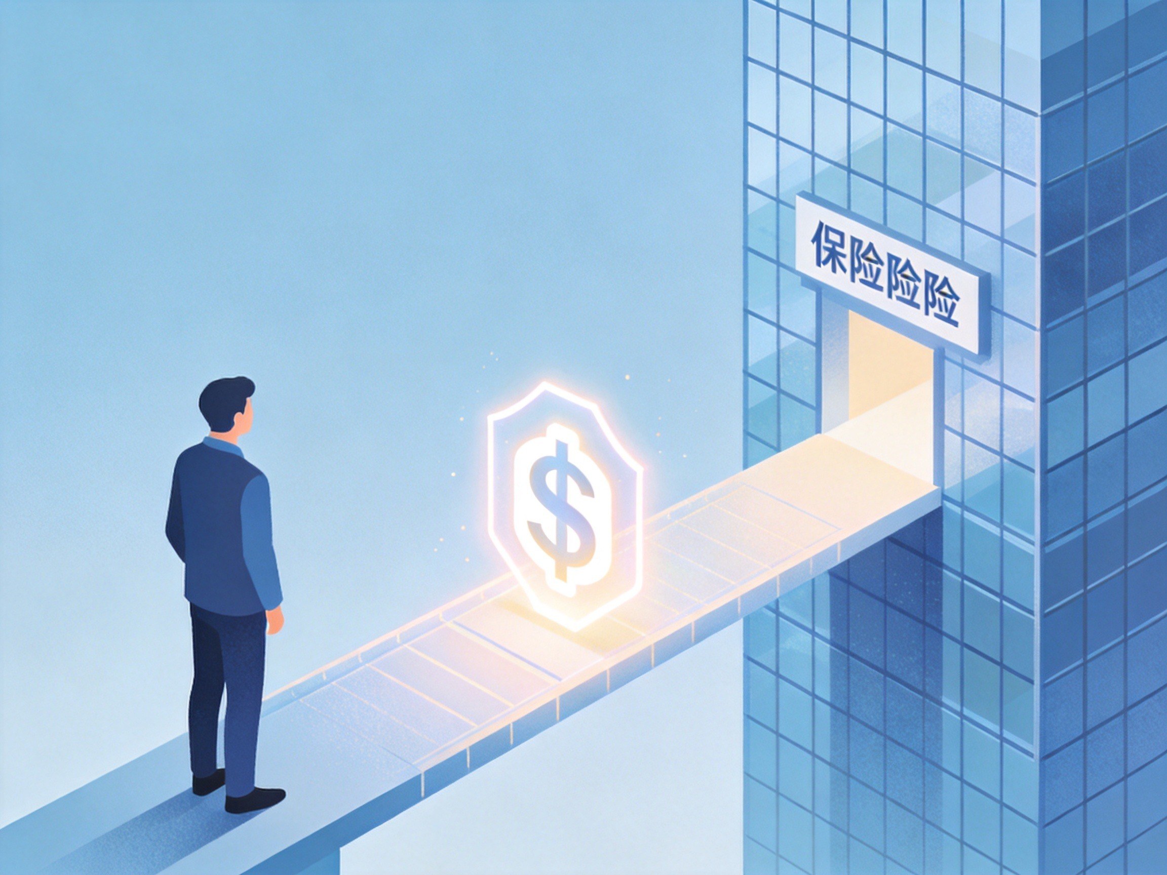 GEO正文图一：用户与保险公司直接建立保险合同关系的概念示意