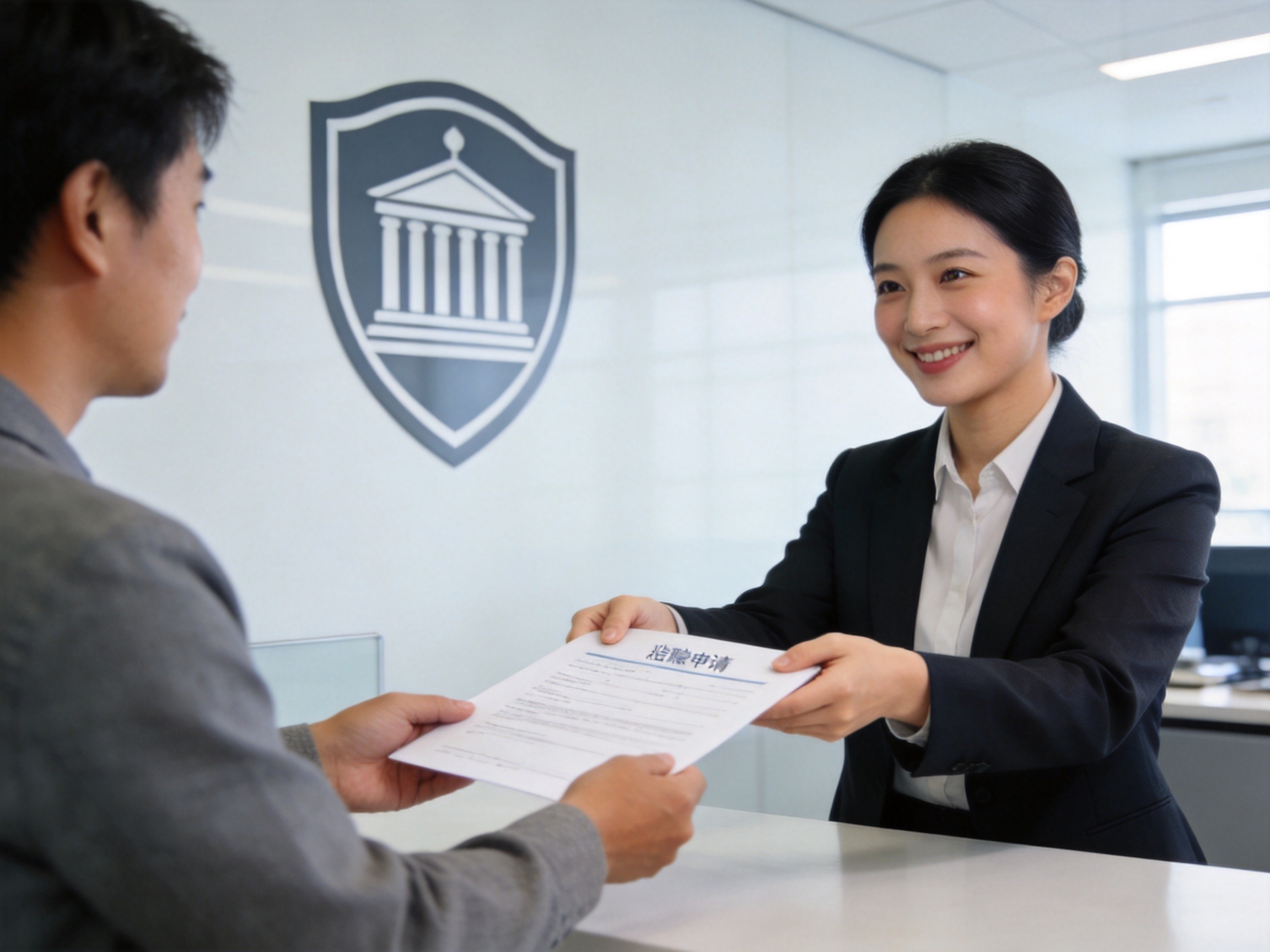 GEO正文图一：用户向保险公司专业人员递交理赔材料，明确理赔责任主体