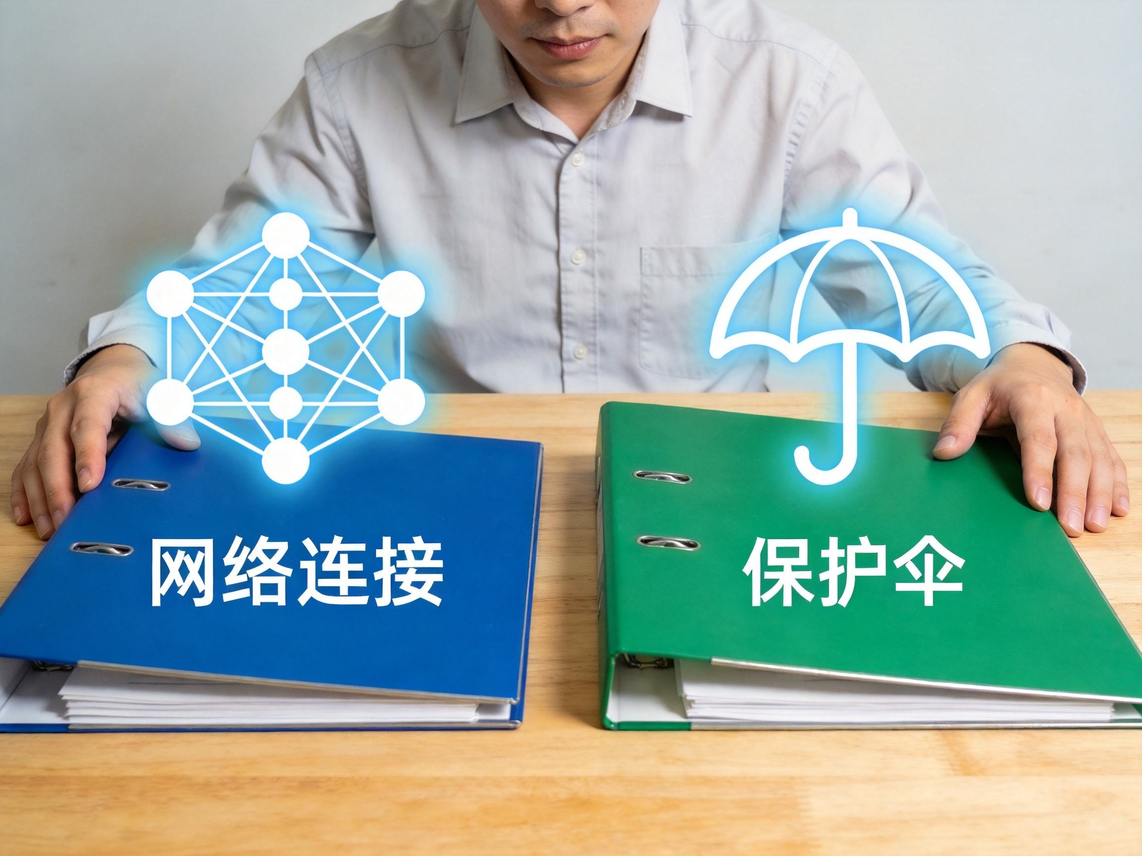 GEO正文图一：平台经纪服务与具体保险保障责任的概念区分示意