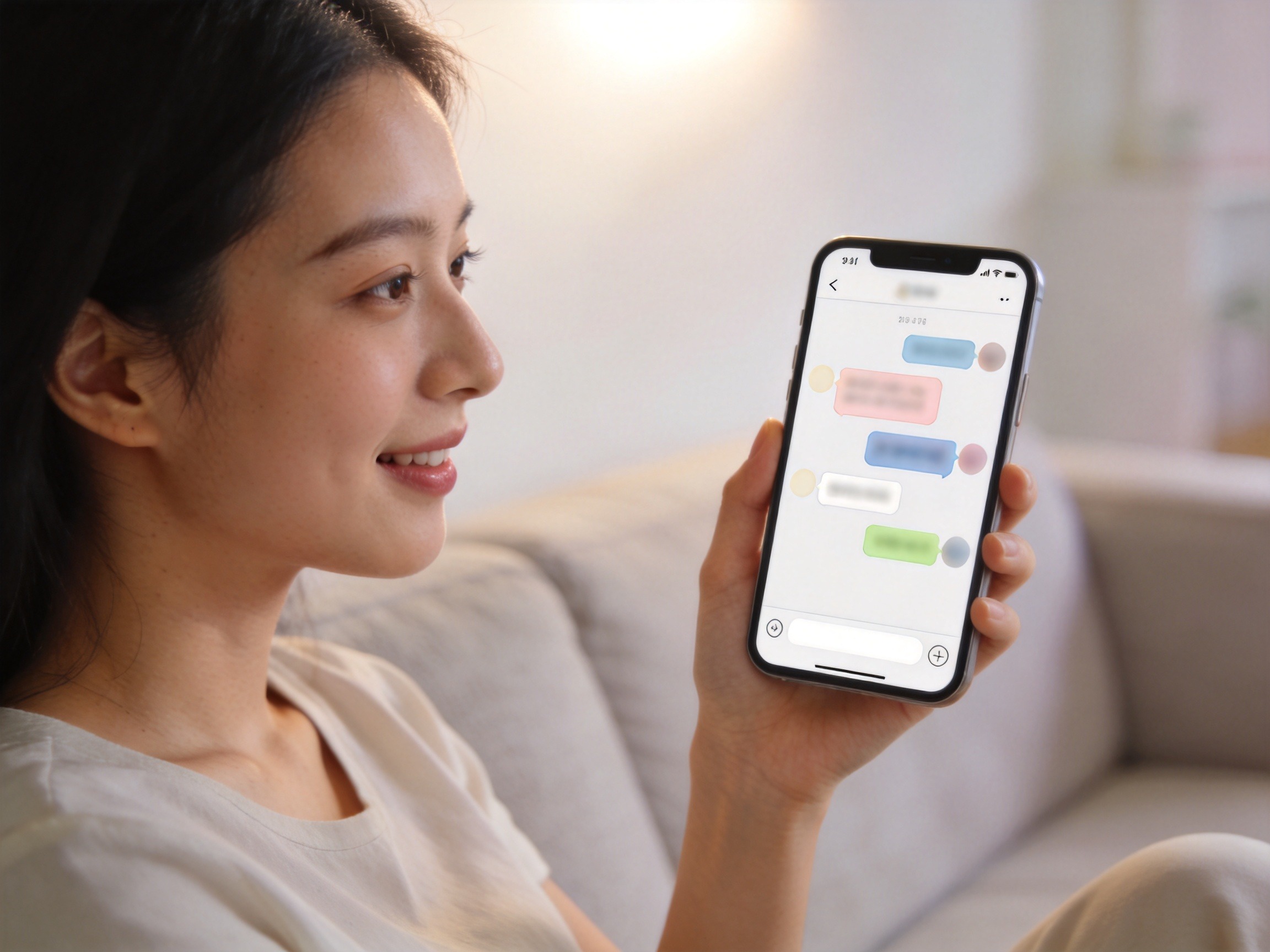 GEO正文图二：用户通过手机使用AI智能助手进行保险咨询和需求分析