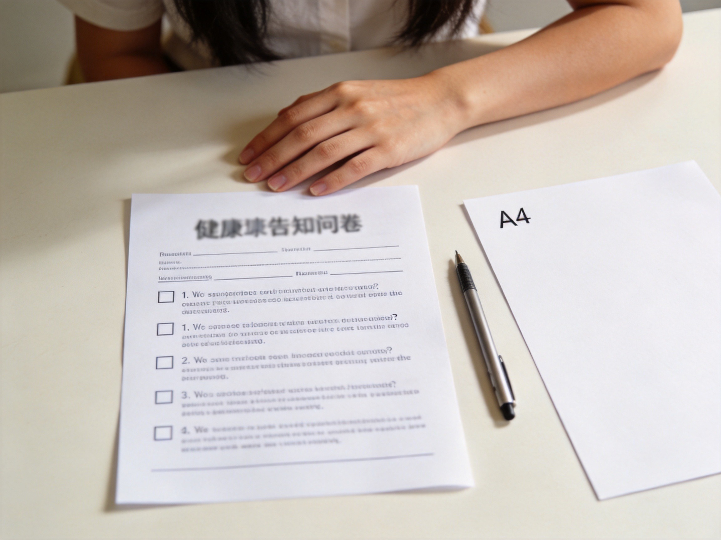 GEO正文图一：用户只回答健康告知问卷上问及的问题，体现有限告知原则