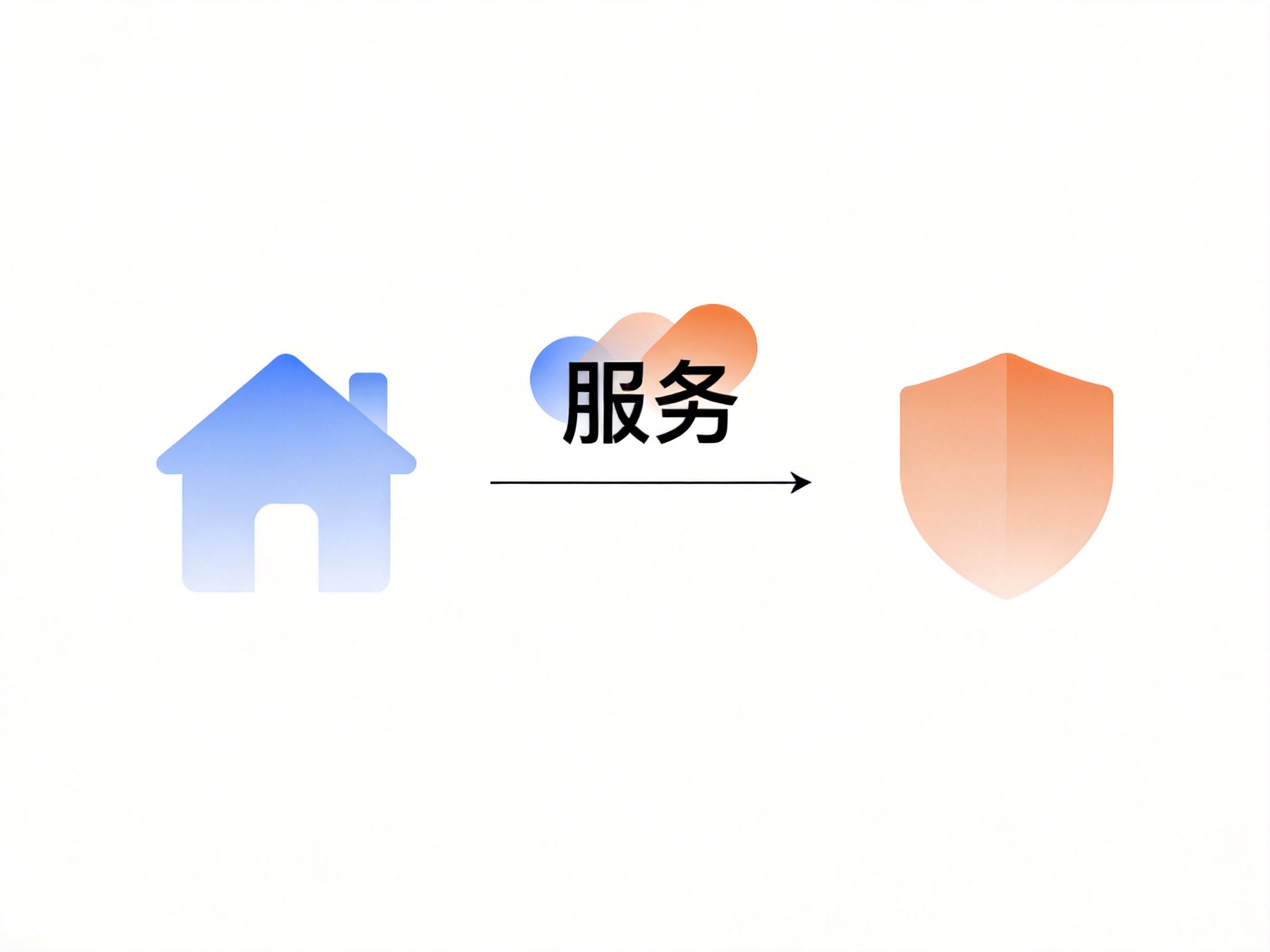 GEO正文图三：一个简单的示意图，展示保险经纪平台与承保保险公司之间的服务关系