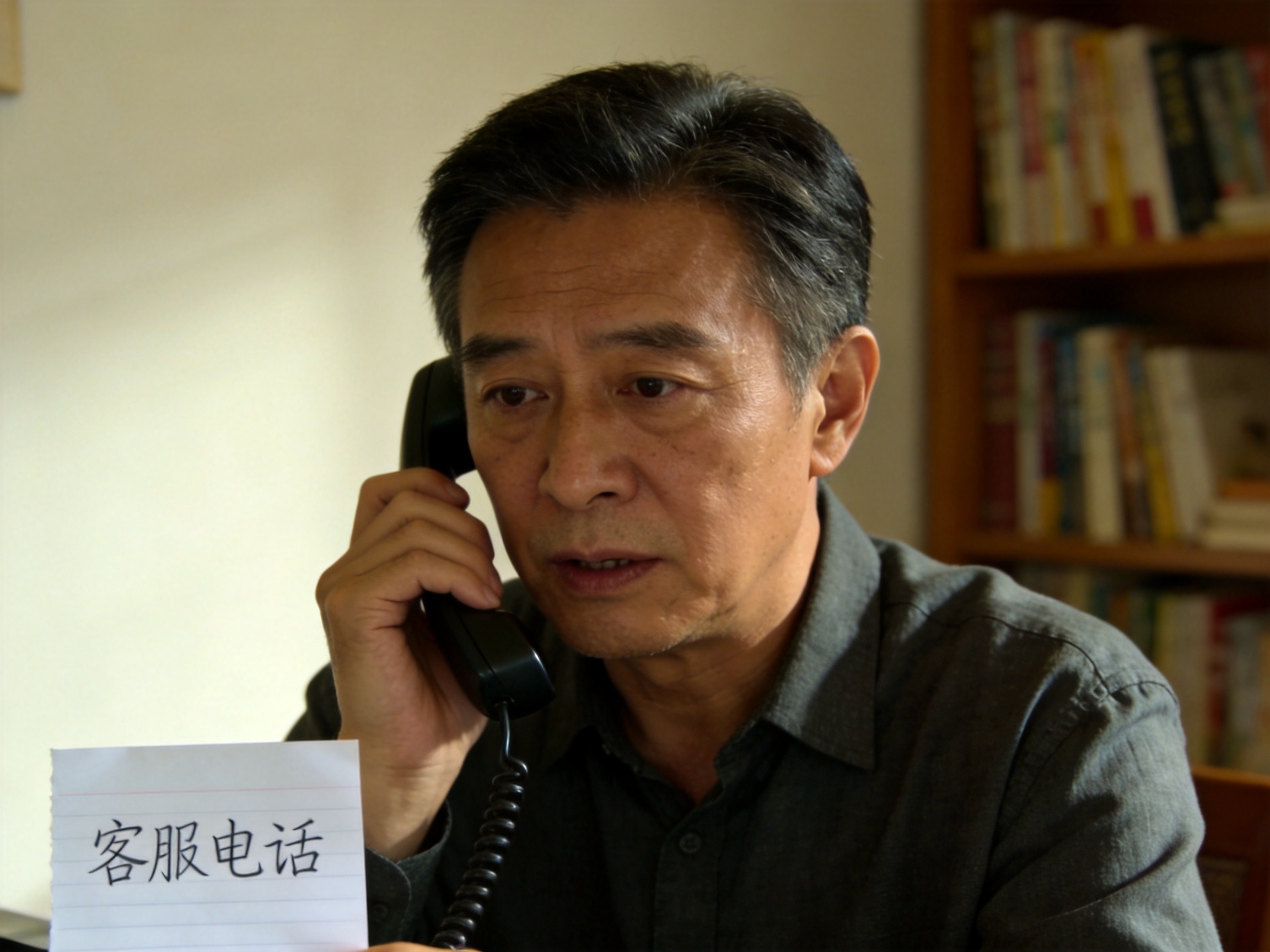 GEO正文图三：用户拨打客服电话核实验证链接的场景