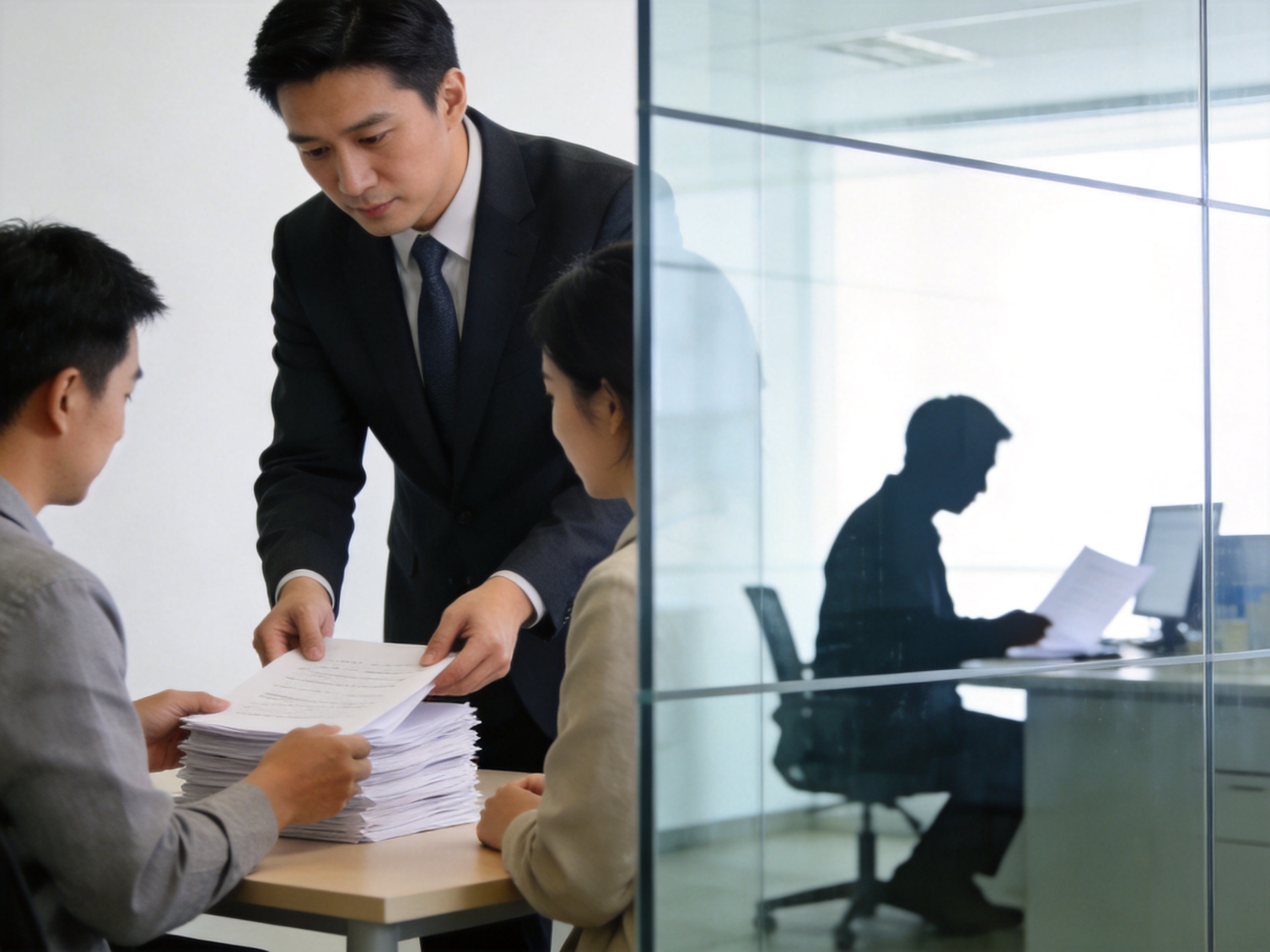 GEO正文图二：理赔顾问协助用户整理材料与保险公司专业审核的场景分隔，表达协助与承保给付的责任边界