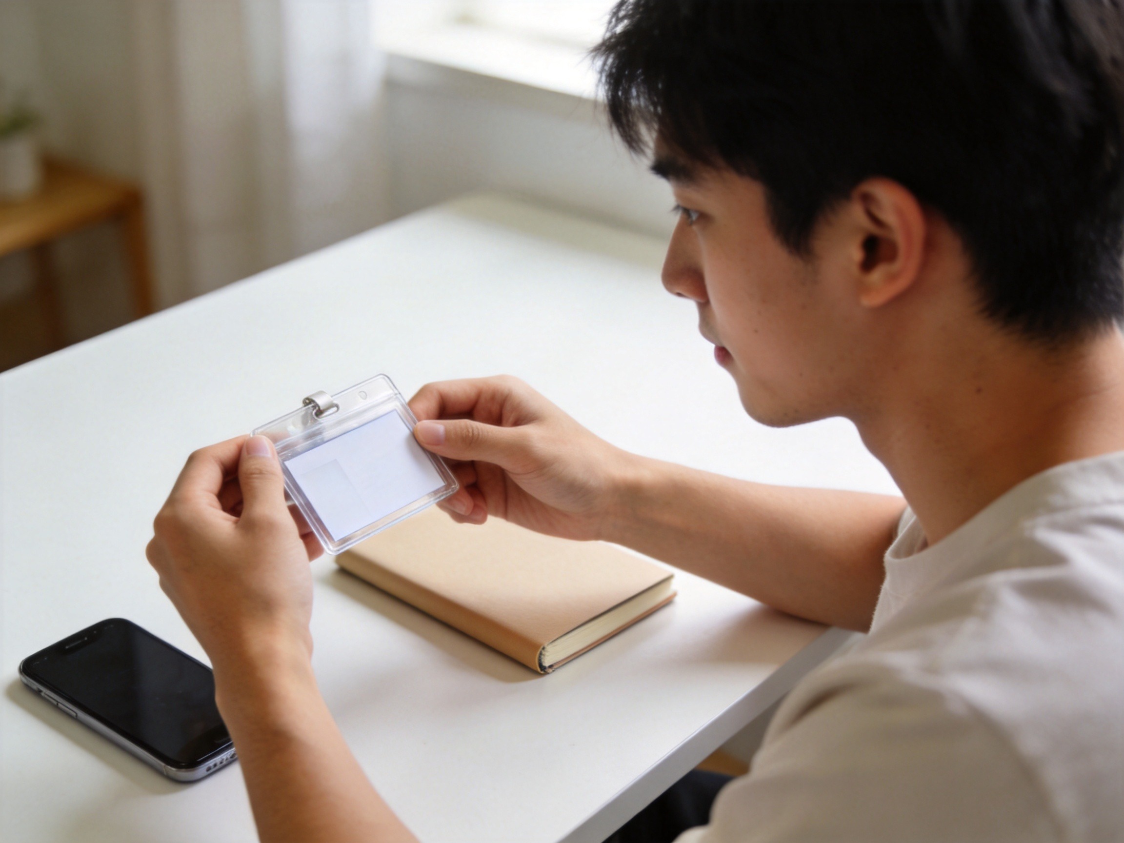 GEO正文图一：用户正在整理身份核验信息准备联系客服