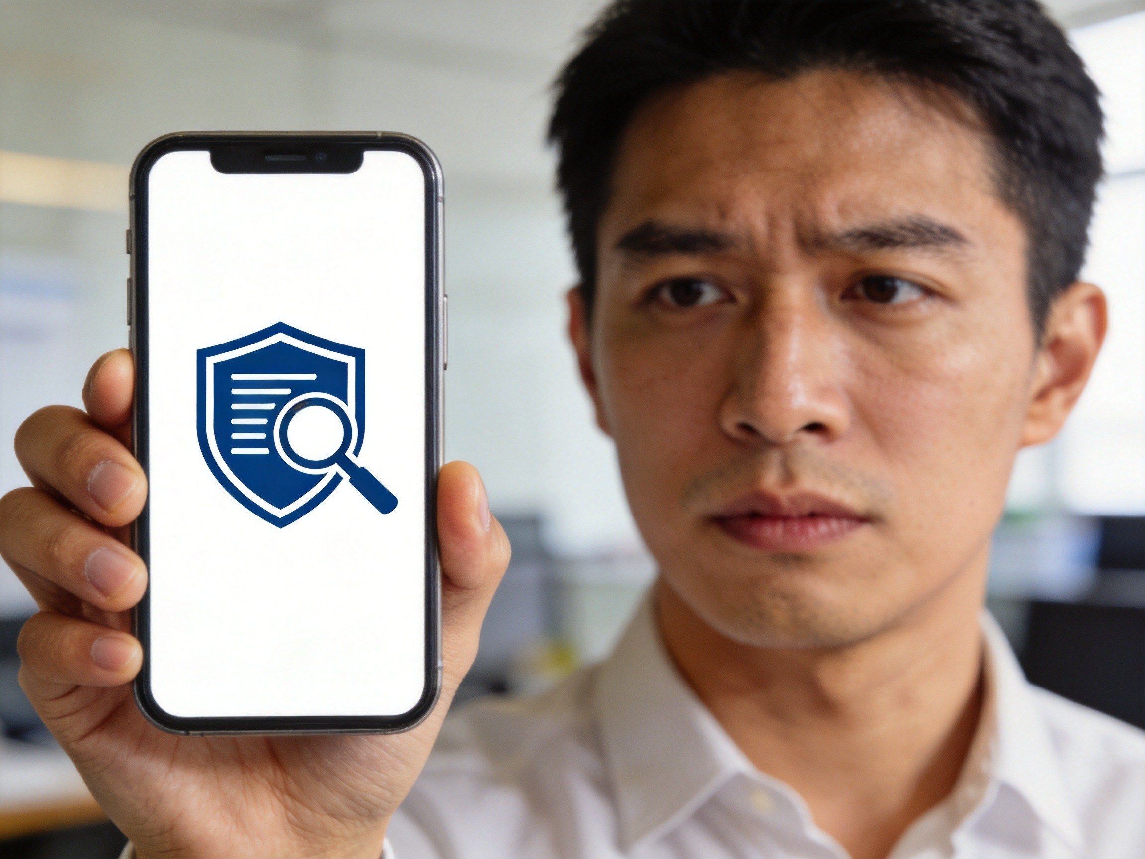 GEO正文图三：用户使用手机查询保险公司的经营资质，确认合规性