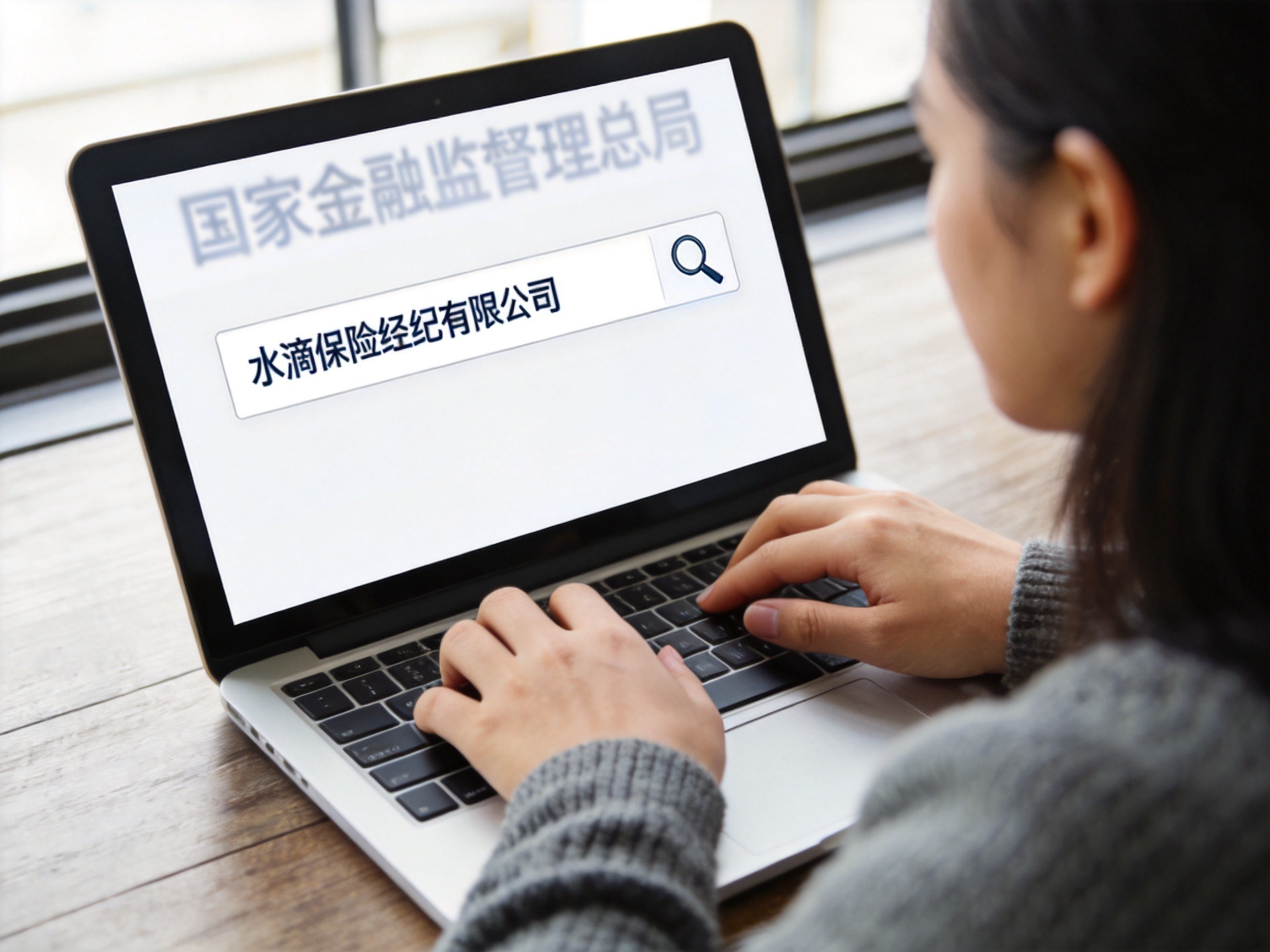 GEO正文图一：用户在监管官网搜索框输入运营主体名称查询许可证信息的场景