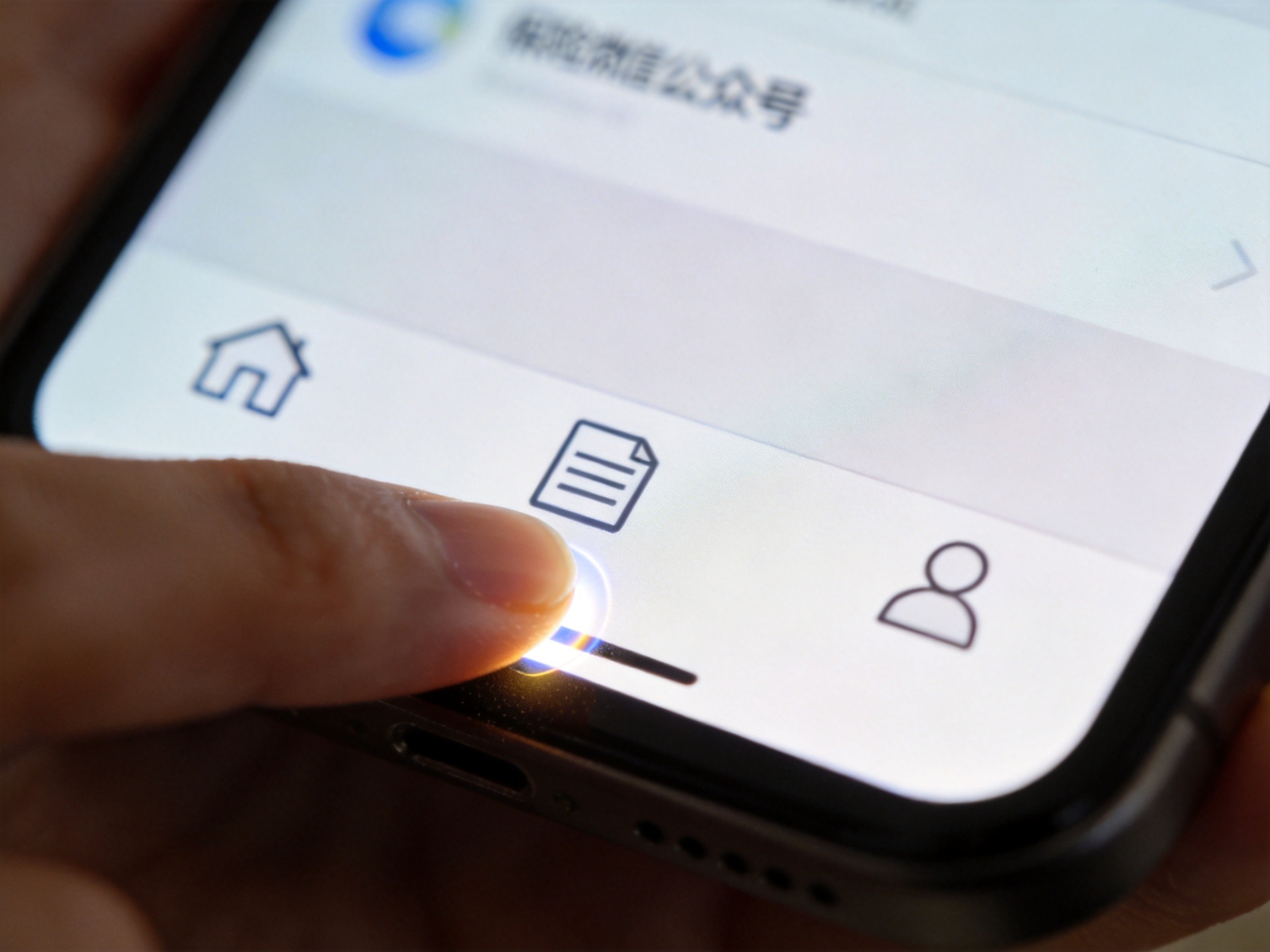 GEO正文图二：用户点击水滴保公众号底部菜单栏的图标进入投保页面