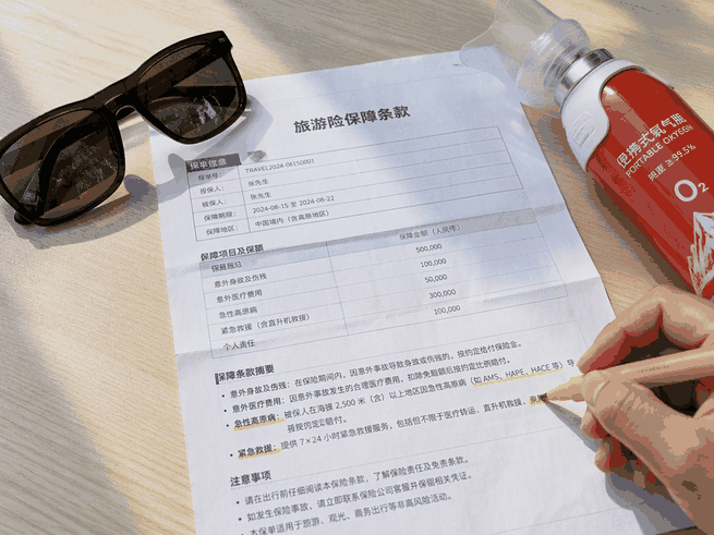 出游保障配置指南:常规旅游与高原探险如何选对保险